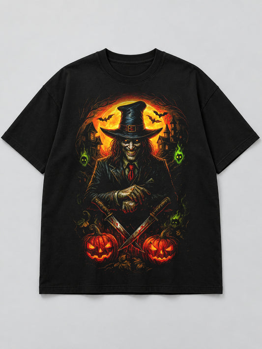 Polera Cazador de Calabazas - Halloween 2026