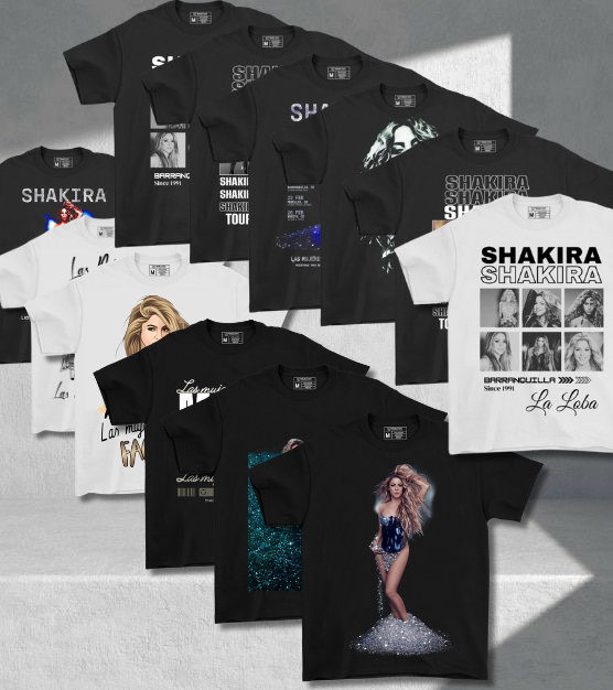 Pack Emprendedor: 12 poleras Shakira