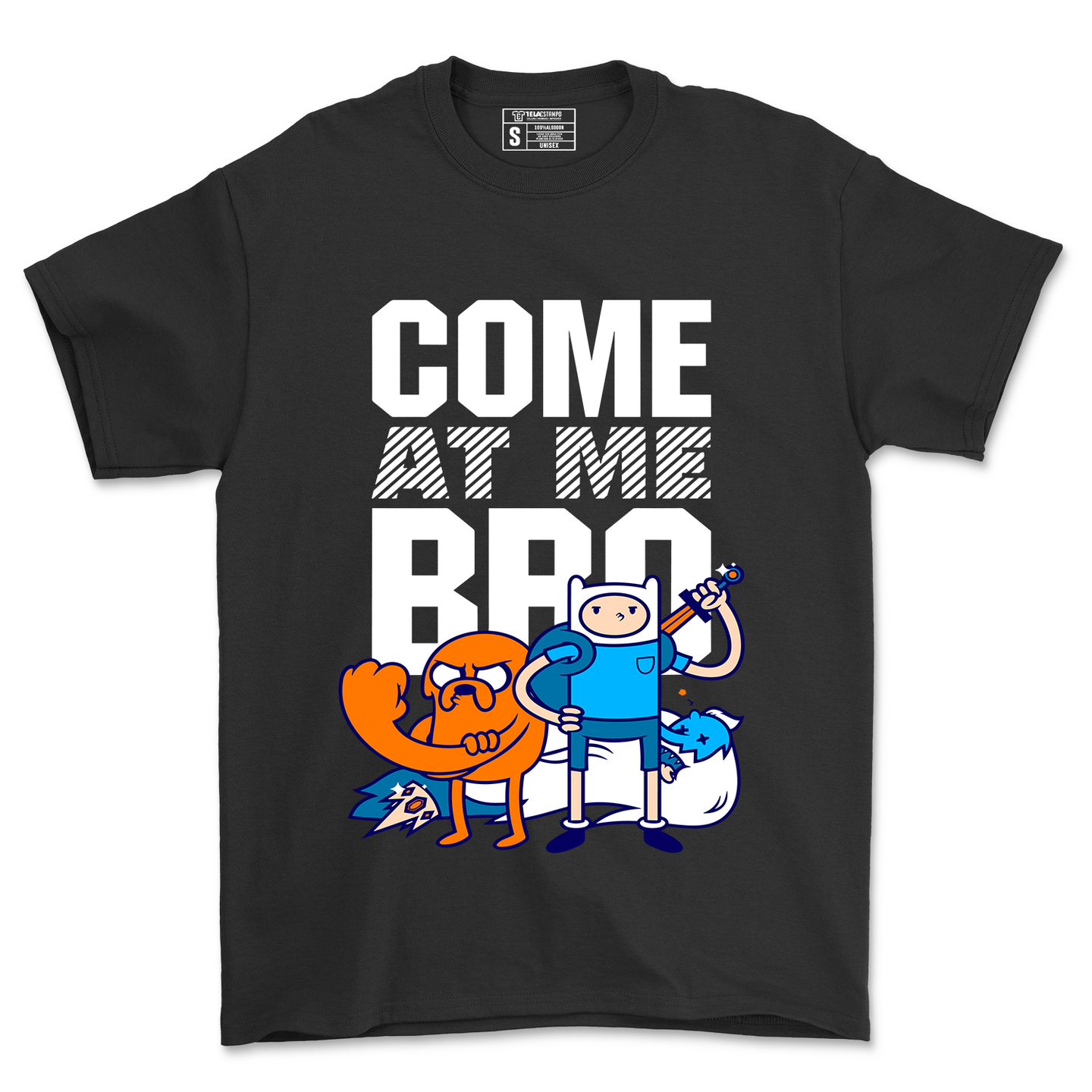 POLERA CARICATURA - ADVENTURE TIME - D7