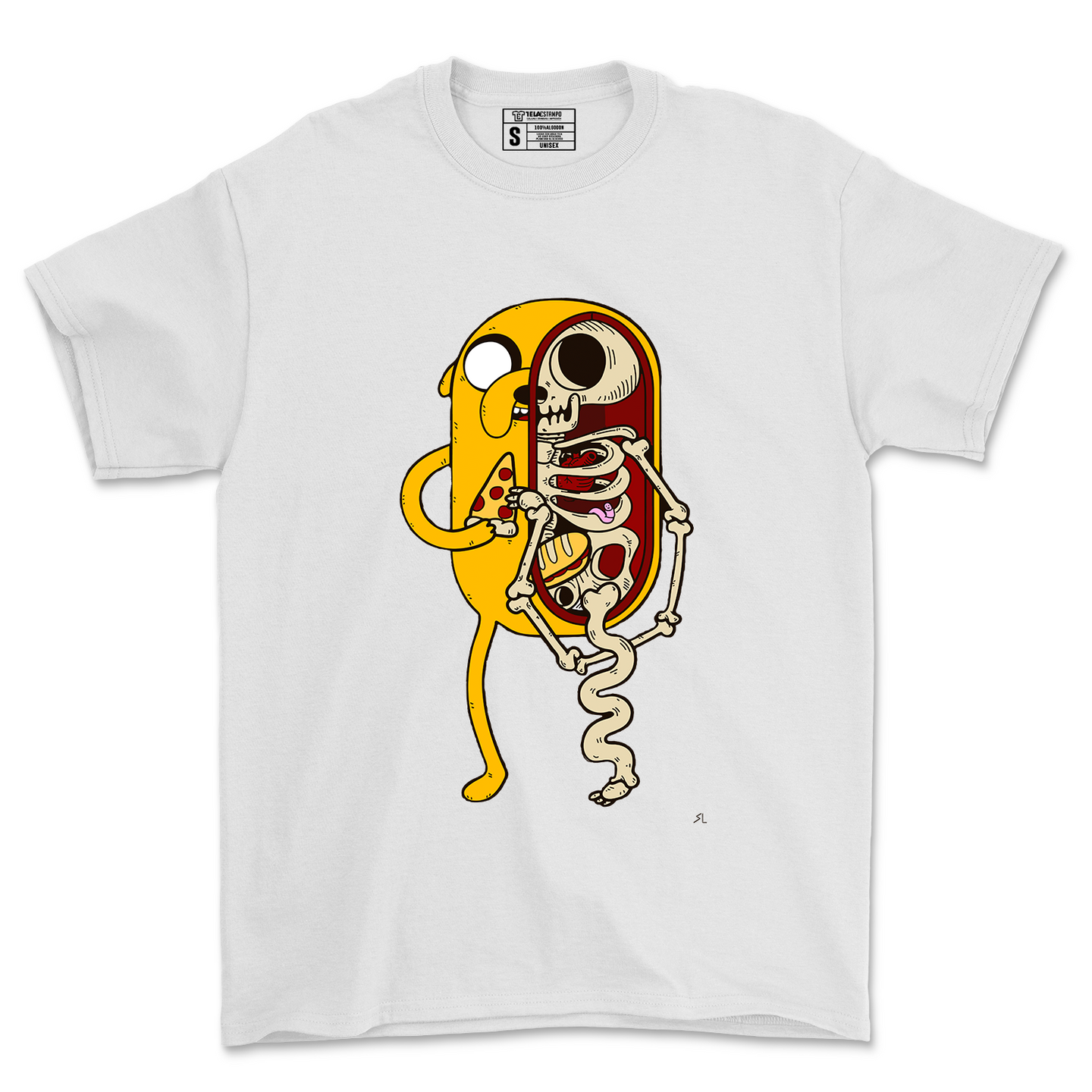 POLERA CARICATURA - ADVENTURE TIME - D12