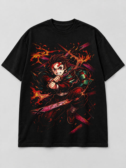 Demon Slayer - Tanjiro Danza del Dios Fuego