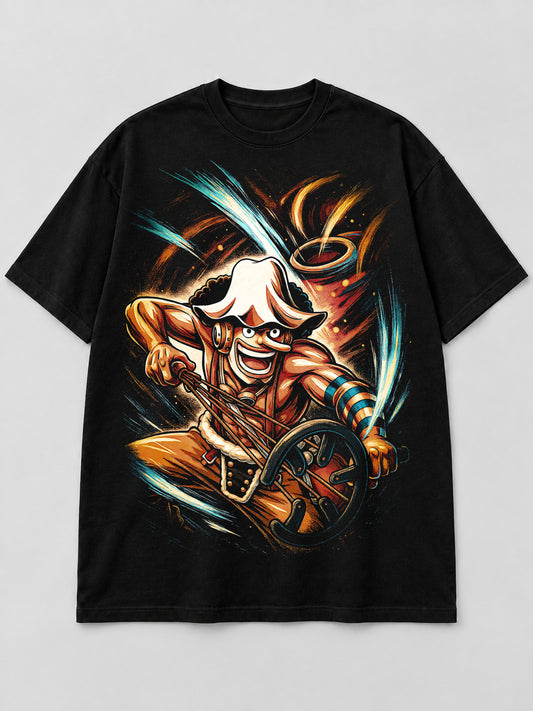 One Piece - Luffy Capitán al Timón