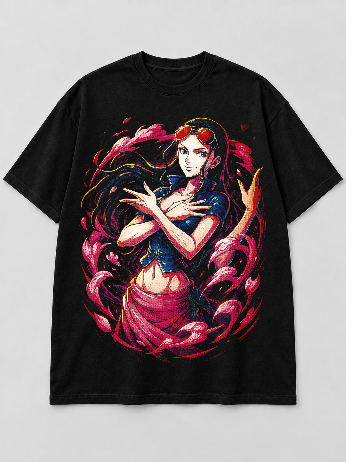 One Piece - Nico Robin Pétalos Carmesí