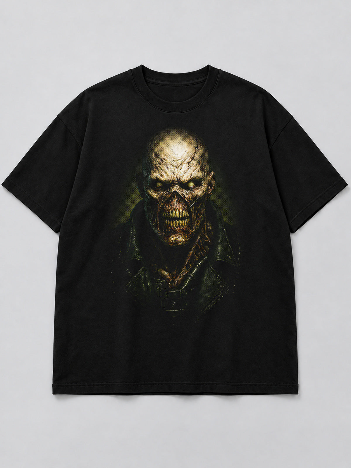 Polera Nemesis Unleashed negra de corte amplio