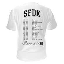 Cargar imagen en el visor de la galería, Polera SFDK - Aniversario 30 AÑOS con Fechas Tour!
